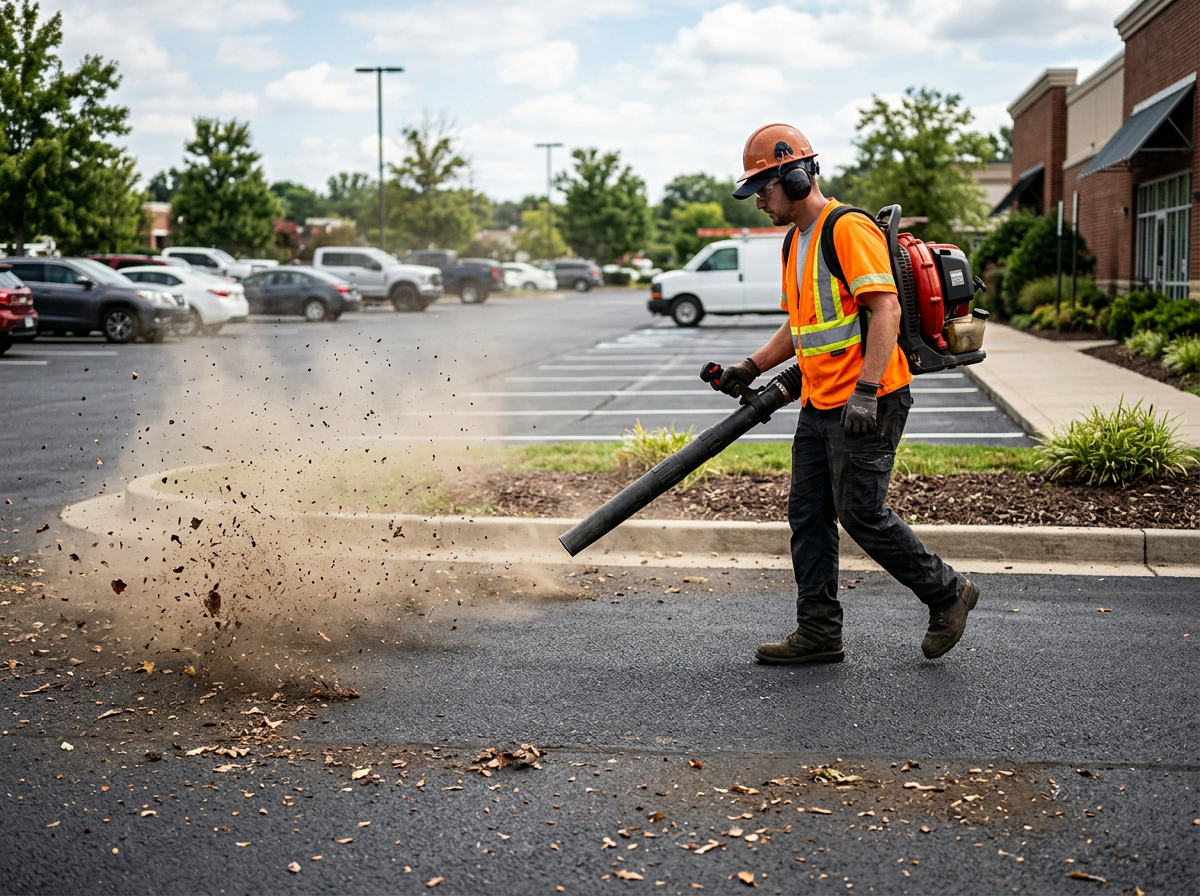 Parking Lot Cleaning